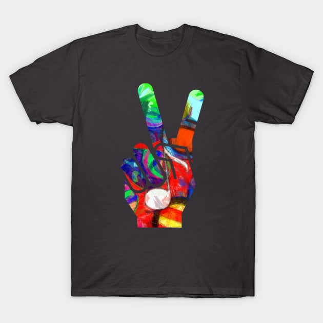 Peace T-Shirt by DogfordStudios